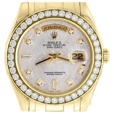 18 karat gold rolex watch band